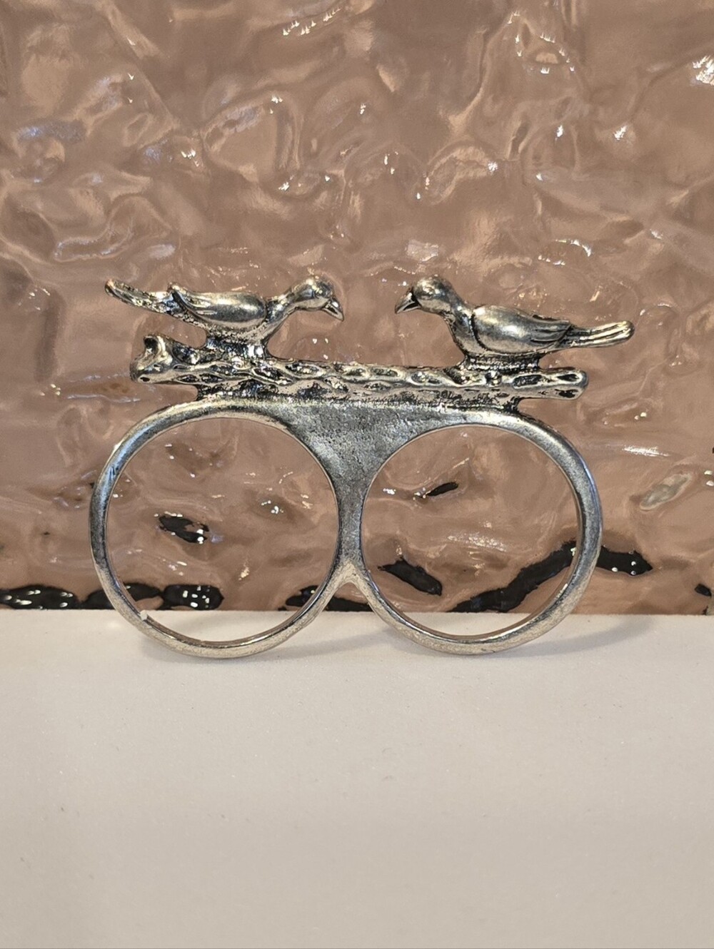 Vintage Double Finger Bird Ring